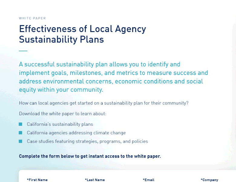 Effectiveness of Local Agency Sustainability Plans thumbnail